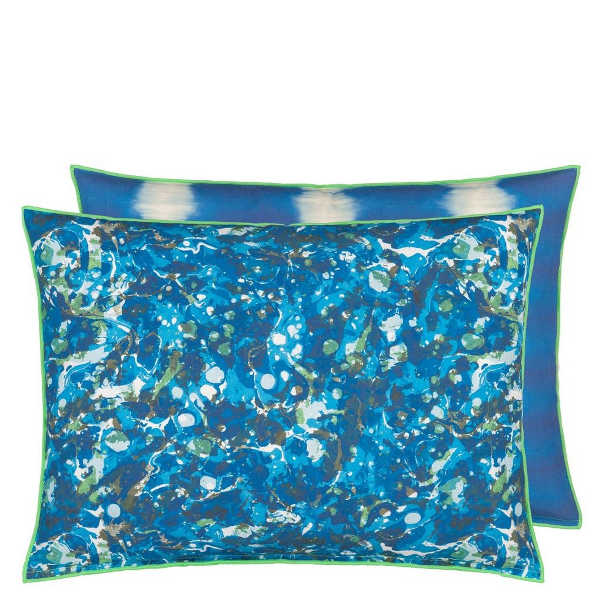 Odisha Outdoor Cushion By Designers Guild In Cobalt Blue